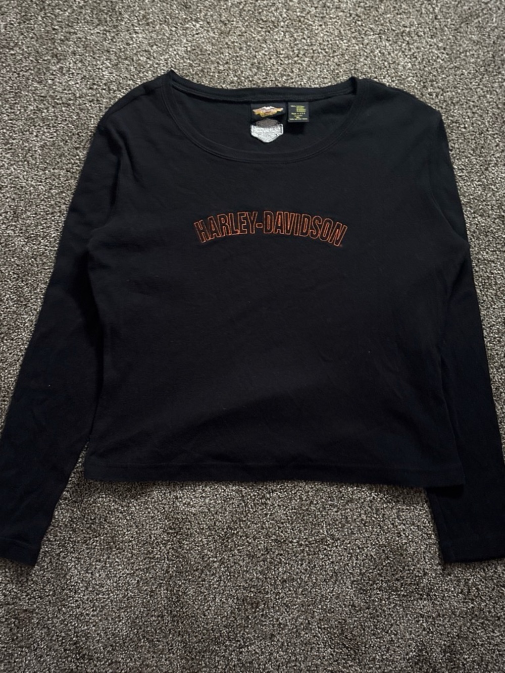 Harley-Davidson Black Long Sleeve women’s L